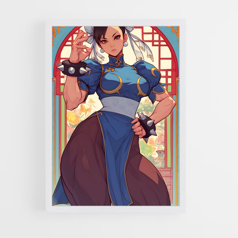 Poster Chun-Li: La Lutte Éternelle – affiche Street Fighter (vue 3)